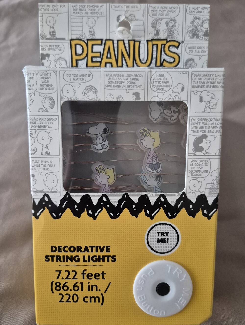 Peanuts Decorative String Lights - >7ft
